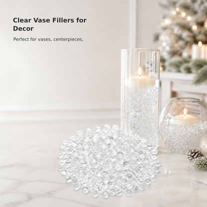 2,000-Piece Clear Vase Filler Beads